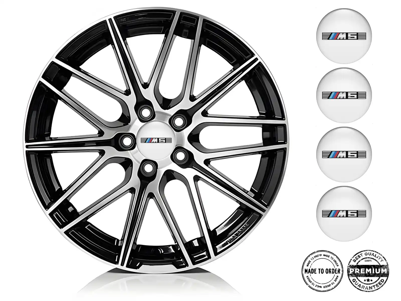 BMW Silikonsticker Design Sportlich Temporal Thrust Wave